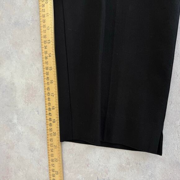 Talbots Pants Women's Size 12 Petite Heritage Black Cropped Casual Career - Picture 8 of 8